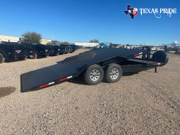 2025 Texas Pride 8.5x21 16k Bumper Pull Tilt Bed Trailer