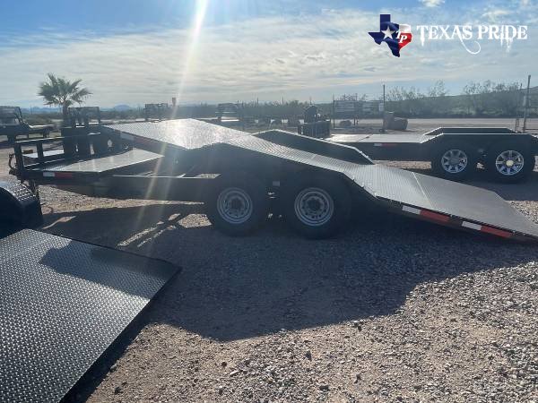 2025 Texas Pride 8.5x21 16k Bumper Pull Tilt Bed Trailer