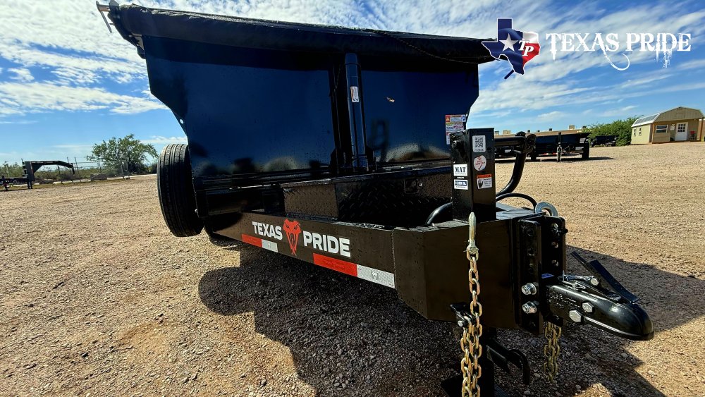 2027 7X14X3 14K Bumper Pull Dump Trailer Texas Pride