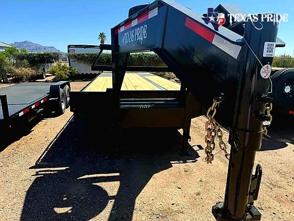 2025 Texas Pride 8X25+5 30K Gooseneck Equipment/ Flat Bed Trailer