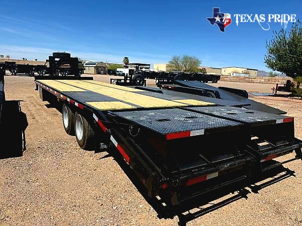 2025 Texas Pride 8X25+5 30K Gooseneck Equipment/ Flat Bed Trailer