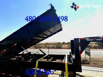 2026 Texas Pride 7x18x3 20k Gooseneck Dump Trailer