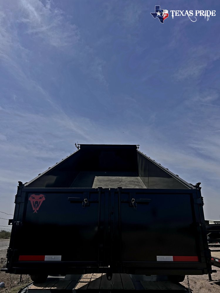 2026 Texas Pride 7x18x3 20k Gooseneck Dump Trailer