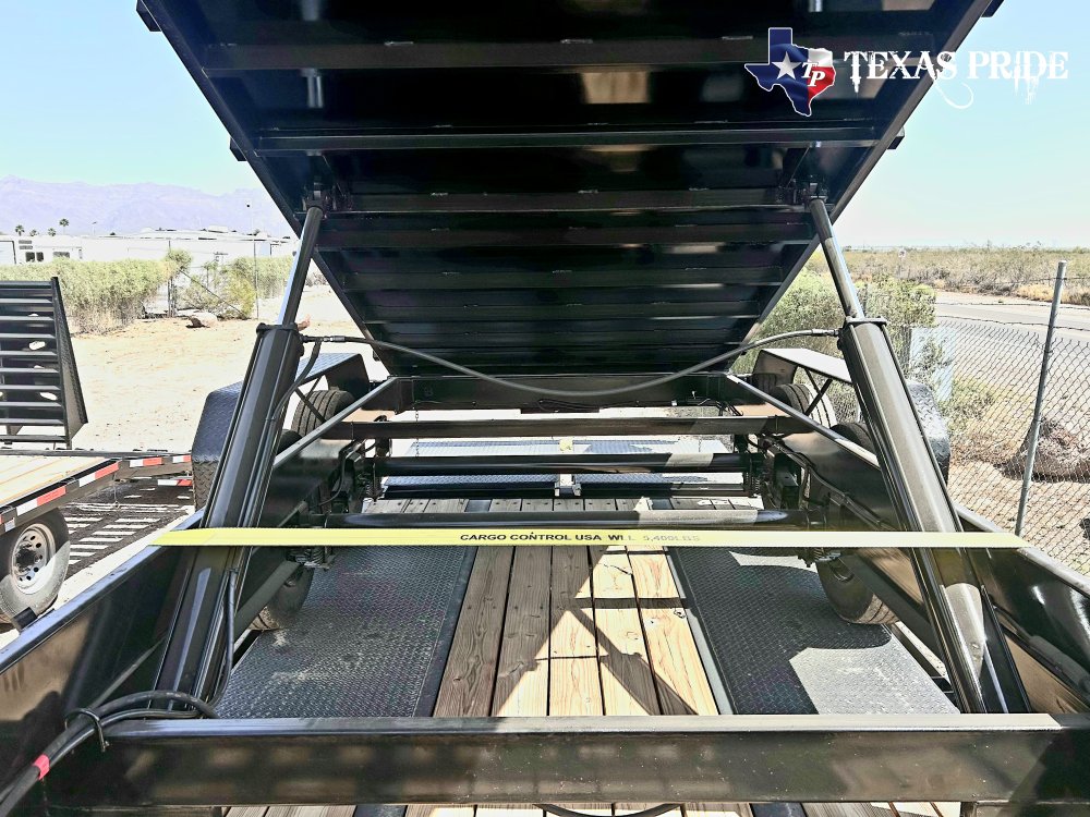 2026 Texas Pride 7x18x3 20k Gooseneck Dump Trailer