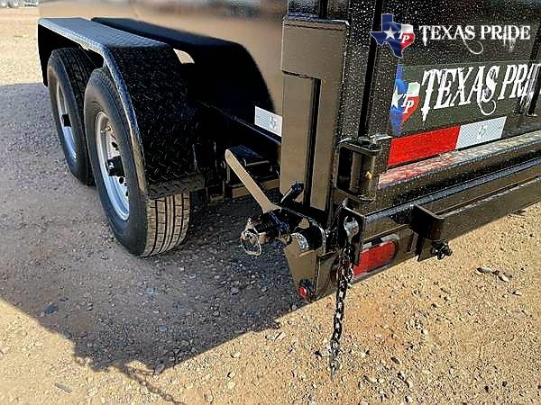 2025 Texas Pride 7x16x3 14K Bumper Pull Dump Trailer