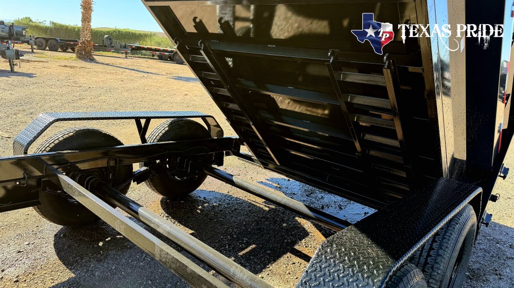 2027 7x14x4 14k Bumper Pull Dump Trailer Texas Pride