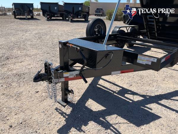 2025 7x14x3 14K GVWR TEXAS PRIDE DUMP TRAILER BP