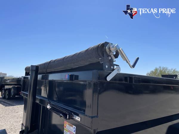 2026 Texas Pride 7x14x4 16k Bumper Pull Dump Trailer