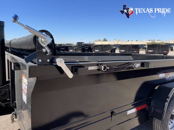 2026 Texas Pride 7x14x4 16k Bumper Pull Dump Trailer