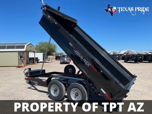 2023 7x14x2 14K GVWR BP TEXAS PRIDE TRAILERS