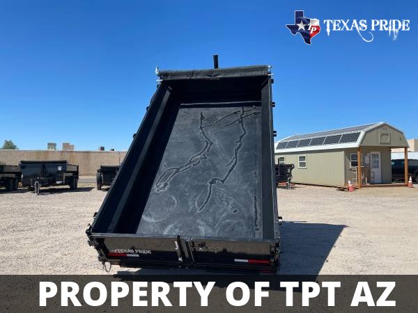 2023 7x14x2 14K GVWR BP TEXAS PRIDE TRAILERS