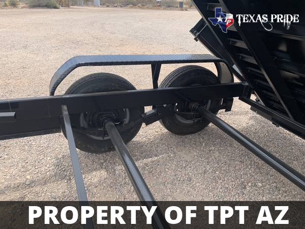 2023 7x14x2 14K GVWR BP TEXAS PRIDE TRAILERS