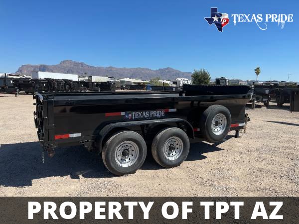 2023 7x14x2 14K GVWR BP TEXAS PRIDE TRAILERS