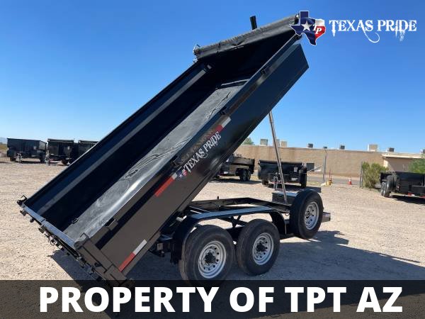 2023 7x14x2 14K GVWR BP TEXAS PRIDE TRAILERS