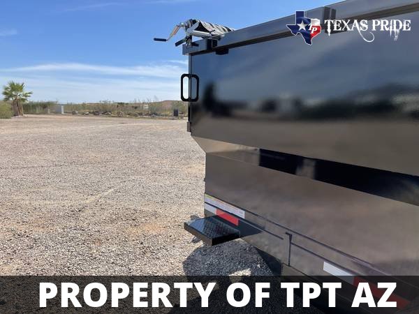 Texas Pride 7x14x4 14k Bumper Pull Dump Trailer