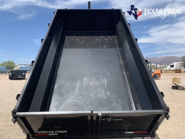 2025 Texas Pride 7x14x3 16K Bumper Pull Dump Trailer