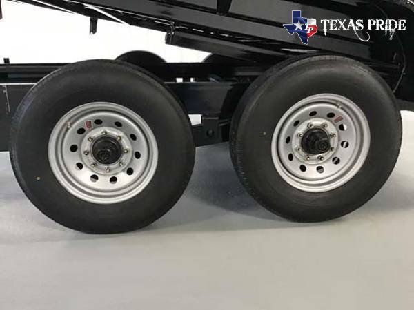 2025 Texas Pride 7x14x3 16K Bumper Pull Dump Trailer