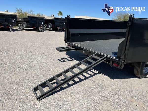 2025 Texas Pride 7x14x3 16K Bumper Pull Dump Trailer