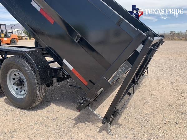 2025 Texas Pride 7x14x3 16K Bumper Pull Dump Trailer