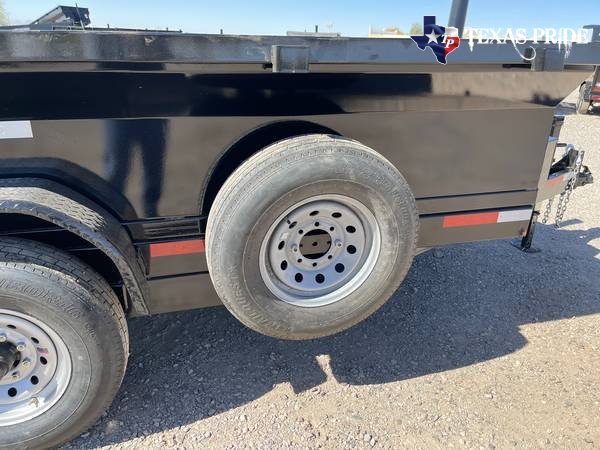 2025 Texas Pride 7x14x3 16K Bumper Pull Dump Trailer