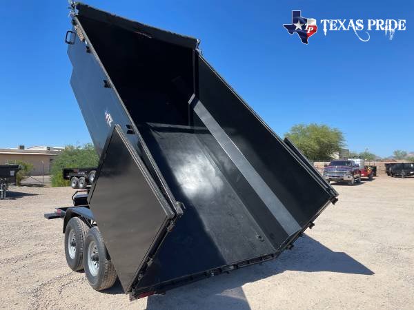 2025 7x14x4 16K BP Pride Trailers Dump Special $227/mo* - $11,495