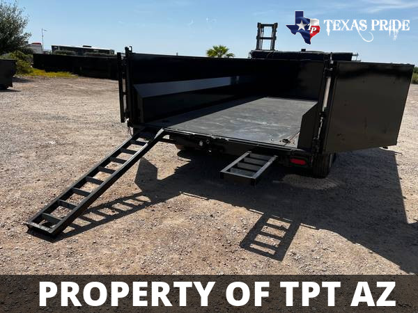 2023 7x14x3 14K Gooseneck $242/mo* TEXAS PRIDE DUMP - $11,995