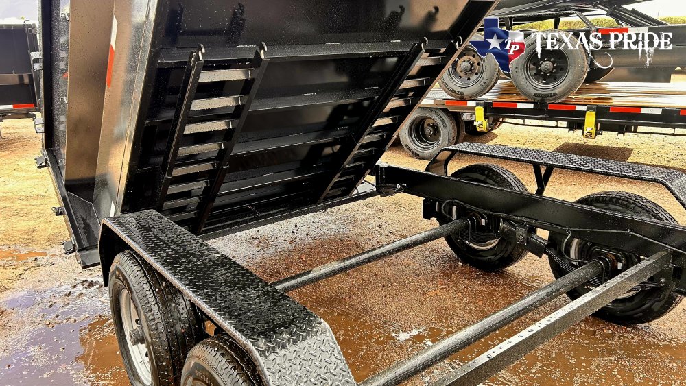 Texas Pride 7x16x3 16K Bumper Pull Dump Trailer