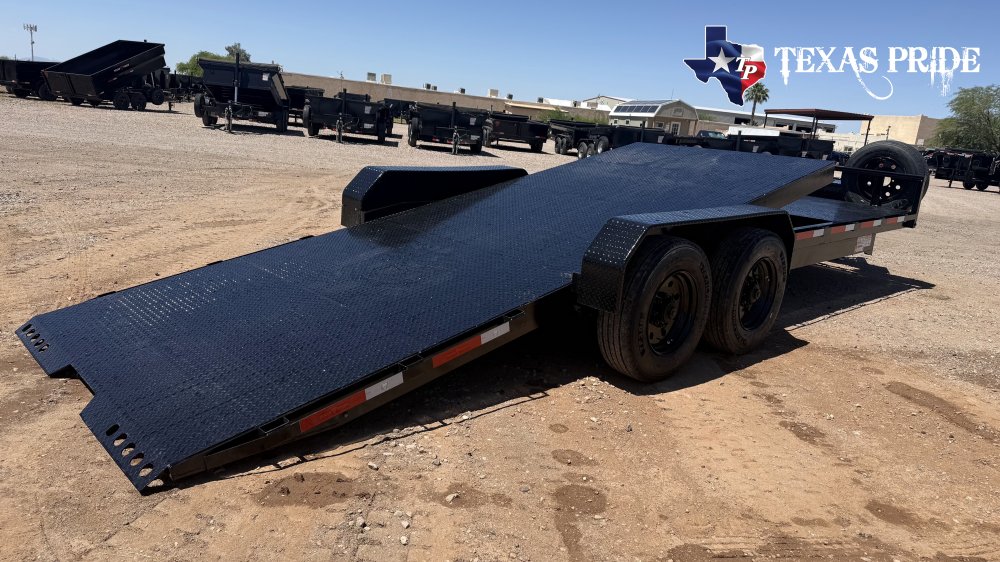 2026 Texas Pride 7x23/ 7x(17+6) Gravity Tilt Bed Trailer