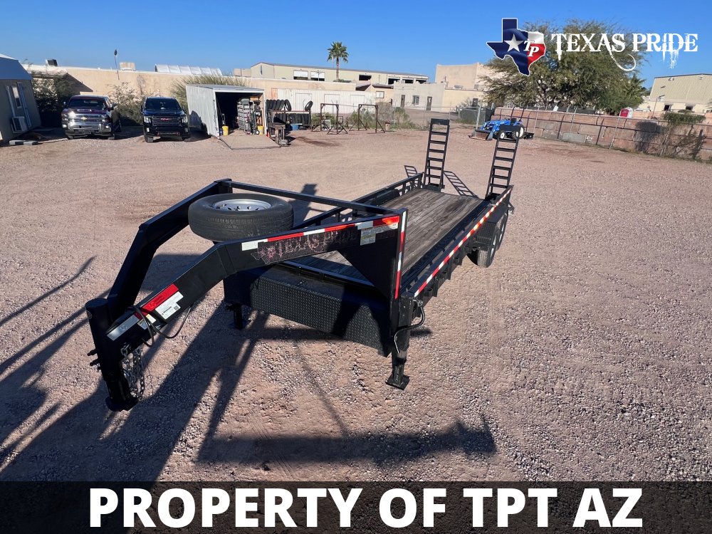 2019 7X20+2 16K GN LOWBOW TEXAS PRIDE EQUIPMENT TRAILER