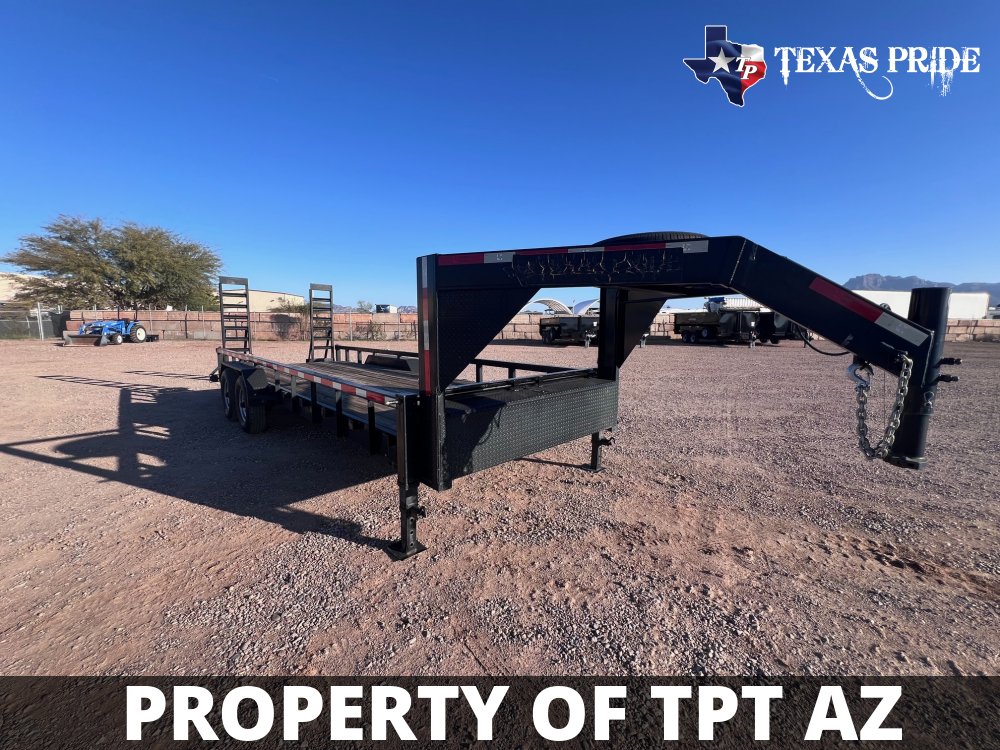 2019 7X20+2 16K GN LOWBOW TEXAS PRIDE EQUIPMENT TRAILER