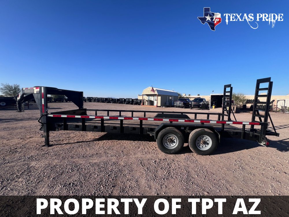 2019 7X20+2 16K GN LOWBOW TEXAS PRIDE EQUIPMENT TRAILER