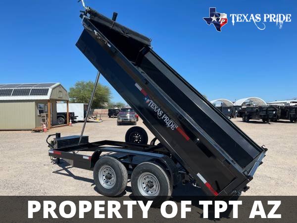 2024 7x14x2 14K GVWR BP TEXAS PRIDE TRAILERS