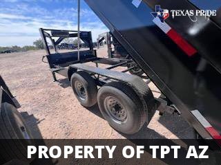 2025 7x14x4 16K GN Texas Pride Trailers Dump Special $269/mo* - $14,525