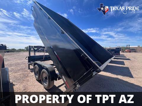 2025 7x14x4 16K GN Texas Pride Trailers Dump Special $269/mo* - $14,525