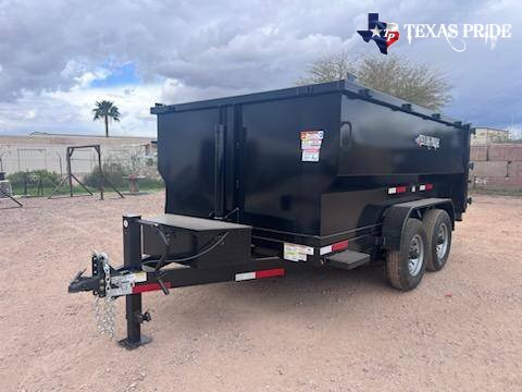 2025 7X12X4 14k GVWR BP TEXAS PRIDE Dump