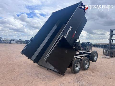 2025 7X12X4 14k GVWR BP TEXAS PRIDE Dump