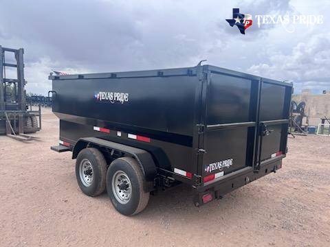 2025 7X12X4 14k GVWR BP TEXAS PRIDE Dump