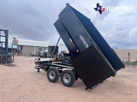 2025 7X12X4 14k GVWR BP TEXAS PRIDE Dump