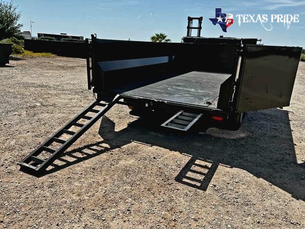 2026 Texas Pride 7x16x3 16k Gooseneck Dump Trailer