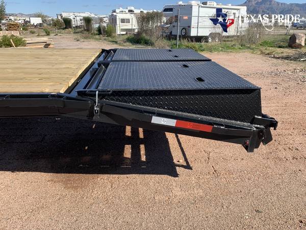 2025 8.5X35+5 26k Gooseneck Flatbed Trailer $21,695