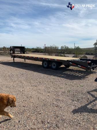 2025 8.5X35+5 26k Gooseneck Flatbed Trailer $21,695