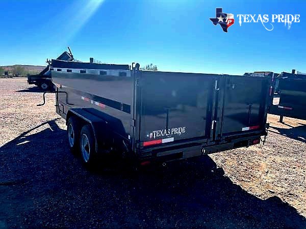 2026 Texas Pride 7x14x3 16k Gooseneck Dump Trailer