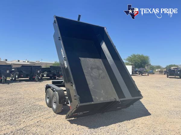 2025 7x12x3 14K GVWR BP TEXAS PRIDE DUMP TRAILER