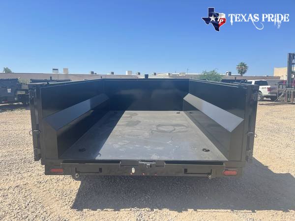 2025 7x12x3 14K GVWR BP TEXAS PRIDE DUMP TRAILER