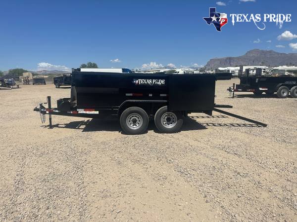 2025 7x12x3 14K GVWR BP TEXAS PRIDE DUMP TRAILER