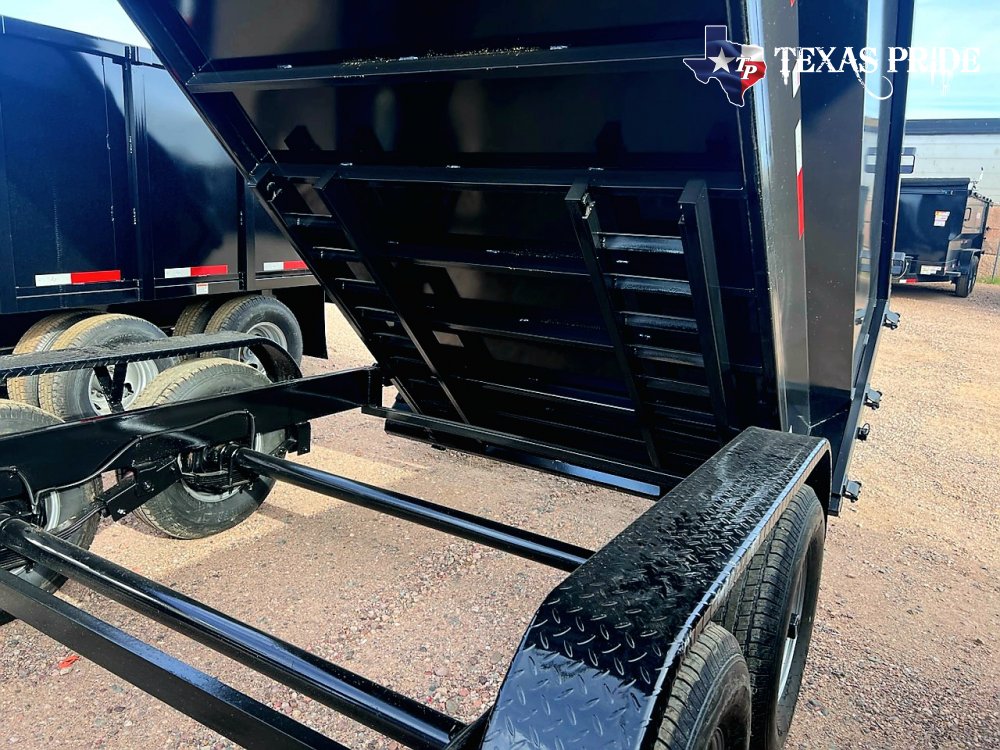 2025 Texas Pride 7x16x4 16k Gooseneck Dump Trailer