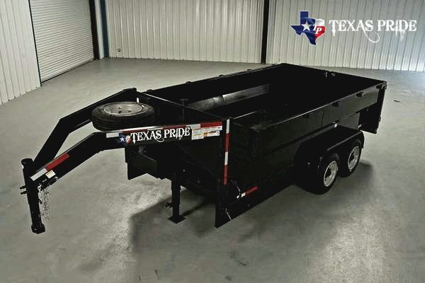 2026 Texas Pride 7x18x3 20k Gooseneck Dump Trailer