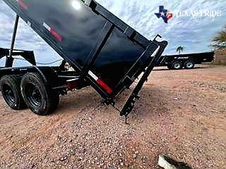 2026 Texas Pride 7x18x3 20k Gooseneck Dump Trailer