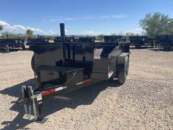 2023 TEXAS PRIDE DUMP TRAILER 7'x12'X3' 14K BP DUMP TRAILER
