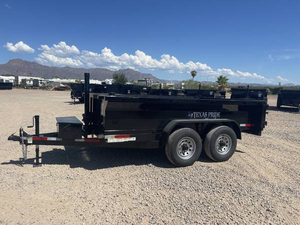 2023 TEXAS PRIDE DUMP TRAILER 7'x12'X3' 14K BP DUMP TRAILER